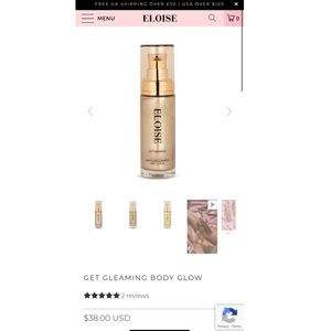 NIB Eloise Get Gleaming Body Glow Illuminator